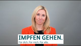 Impfaufruf von Staatssekretärin Anna Stolz  Bayern [upl. by Igig]