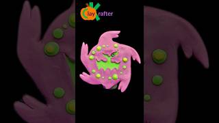 How to make a Spiritomb Clay Art Figure clayart pokemon Spiritomb ghost shorts nintendo [upl. by Esoryram]