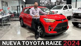 NUEVA TOYOTA RAIZE 2024  ¿La mejor del mercado [upl. by Lenssen]