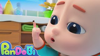 Whats Inside My Nose  Good Habits Song  More Nursery Rhymes amp Kids Songs  Pandobi [upl. by Melbourne574]