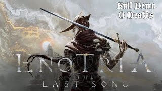 Enotria The Last Song  Full Demo No Deaths 4K [upl. by Anialad]