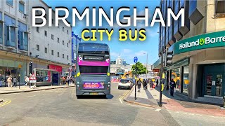 Birmingham City Bus From Longbridge to City Centre Birmingham England 🏴󠁧󠁢󠁥󠁮󠁧󠁿 Bus Route 47 [upl. by Lyrrad812]