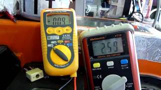 Chaud26Sonde ionisation observation 2  tension et courant dionisation [upl. by Anileme]