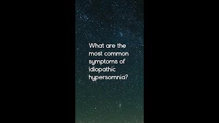 What are the most common IH symptoms [upl. by Nyllij672]