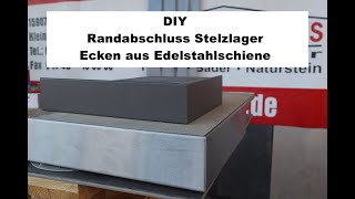 Randabschluss Stelzlager  Ecken aus 1 Stück erstellen [upl. by Valonia]