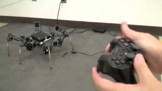 Sixaxis Controlled Hexapod [upl. by Pebrook]