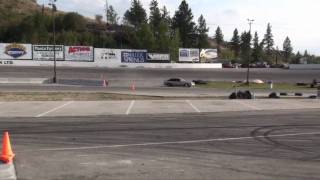 RWD Accord Open Diff Drifting on a nearby track [upl. by Pesvoh]