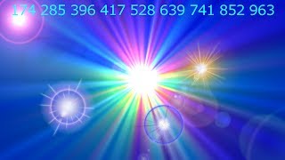 All 9 solfeggio frequencies at once EXPERIMENTAL [upl. by Decca]