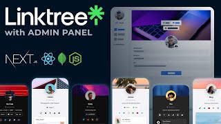 Build fullstack Linktree clone with Nextjs tailwind and mongodb [upl. by Norrab]