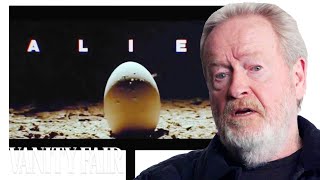 Ridley Scott Does A Complete Timeline of Ridley Scott Movies  Vanity Fair [upl. by Yelloh]