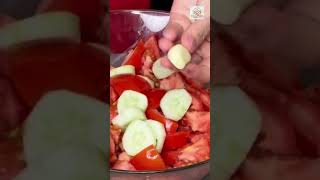 ¡¡GAZPACHO CASERO receta fresquita y tradicional sale riquísimo cocinacasera cocinaespañola [upl. by Amin69]