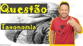 Taxonomia  Questão  Sistema Binominal  Classificação dos Seres Vivos [upl. by Hubsher262]