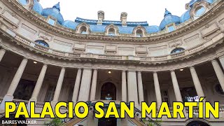 4K Buenos Aires Walk  Palacio San Martín Palacio Anchorena  Retiro  Buenos Aires  Argentina [upl. by Eiten]