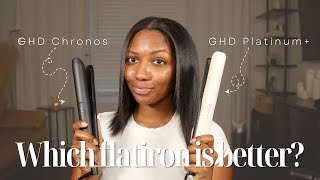 Which Flatiron is Better GHD Chronos vs Platinum  Niara Alexis [upl. by Ransome]