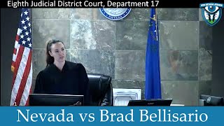 The State of Nevada vs Bradley Bellisario November 2 2023 [upl. by Ludmilla]