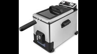 Kalorik XL 40L Deep Fryer with Oil Filtration System REVIEW 2021 [upl. by Bern]