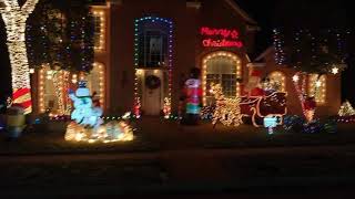 Best Christmas Lights Display 2021  Deerfield Christmas Lights 2021 [upl. by Neela]