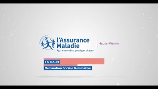 La DSN Déclaration Sociale Nominative [upl. by Yunick]