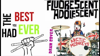 Fluorescent AdolescentArtctic Monkeys DRUMCOVER [upl. by Stavro]