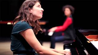 BRUBECK Rag 2 pianos Duo Jatekok [upl. by Bettine]