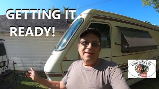 Getting The RV Ready For Winter Travel Season  Coachmen Motorhome P30 Front Disc Brake Replacement [upl. by Kalagher]