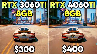 RTX 3060 Ti vs RTX 4060 Ti  How Much Performance Improvement [upl. by Mosa]