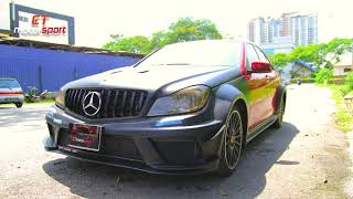 MERCEDES BENZ W204 CONVERT BLACK SERIES 507 EDITION BODYKIT [upl. by Donelson]