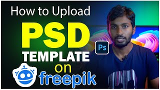 How to upload psd file on freepik  psd file ready for freepik  freepik contributor [upl. by Ardelis]