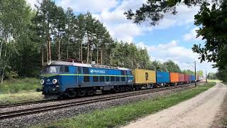 ET221133 z kolorowym transportem kontenerów [upl. by Hanna]