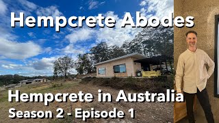 Hempcrete Abodes Hempcrete in Australia Season 2 Episode 1 [upl. by Martinson376]