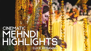 Ammar Weds Kanza  Mehndi Highlights  Click by Sawaiz Wedding Photography amp Films 2021 [upl. by Niels]