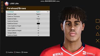 PES 2021 How to create Leny Yoro 🇫🇷 LOSC Lille [upl. by Werdnaed544]