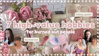 why you NEED these hobbies in 2024✧･ﾟ⋆୨୧˚ rediscovering hobbies as a burned out student [upl. by Etti]