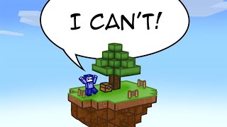 Skyblock Adventures How NOT to Play [upl. by Ydnes613]