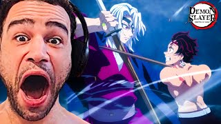 TANJIRO IS GETTING SO STRONG 🔥  Demon Slayer Season 4x3 Reaction [upl. by Alix298]