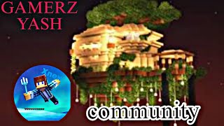 I JOIN A NEW COMMUNITY IN NEW MINECRAFT SERVER FT gamerzyash [upl. by Neelik93]