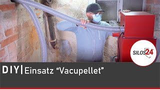 Das externe Saugsytem „Vacupellet“ – einfache Handhabung und maximaler Komfort DIY  silos24 [upl. by Llewsor]