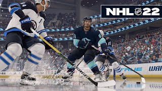 NHL 22 BE A PRO 17 RUSTY LEARNS TO DEKE [upl. by Namialus]