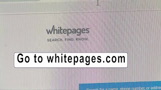 How To Remove Information From White Pages [upl. by Solorac]