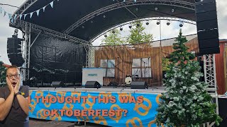 Thorpe Park Oktoberfest is very ODD [upl. by Bonine949]