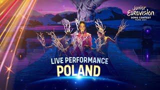 Sara James  Somebody  LIVE  Poland 🇵🇱  Junior Eurovision 2021 [upl. by Aerdna388]