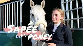 Sapée en Poney 4  Louise à Lamotte Poney 🇨🇵🐴 [upl. by Jermaine949]