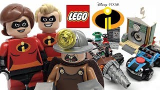 LEGO Incredibles 2 Underminers Bank Heist review 2018 set 10760 [upl. by Iron]