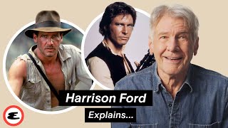 Harrison Ford On DeAged Indiana Jones amp the Real Reason He Joined Marvel  Explain This  Esquire [upl. by Oludoet22]