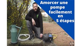 Comment amorcer une pompe à eau facilement en 5 étapes [upl. by Gnaoh]