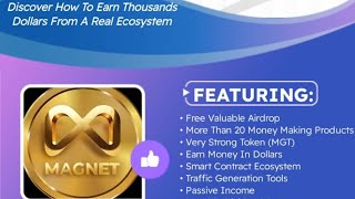 CRYPTO MAGNET THE BIGGEST BLOCKCHAIN ECOSYSTEM JOIN FOR FREE AND EARN FREE MONEY [upl. by Asirram]