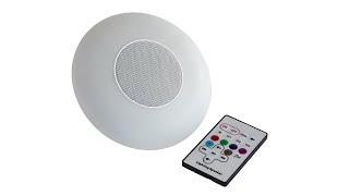 Bramblecrest Bluetooth Parasol Speaker with LED Lights [upl. by Ahsias]