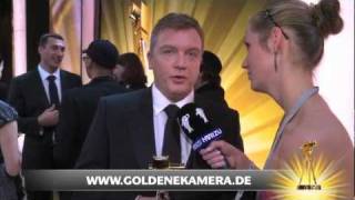 Interview mit Hape Kerkeling  Goldene Kamera 2012 [upl. by Dlaner]