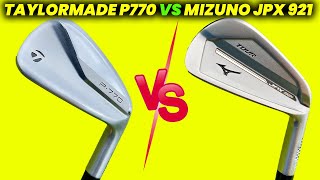 Mizuno JPX 921 Tour vs TaylorMade P770 Iron Set Review and Comparison [upl. by Maxwell]