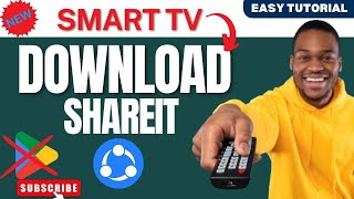 How to Download SHAREit App on Smart TV 2024 Without Google Play Store [upl. by Idid291]